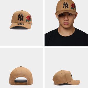 New Era - New York Yankees - 9FORTY A-Frame - Wheat